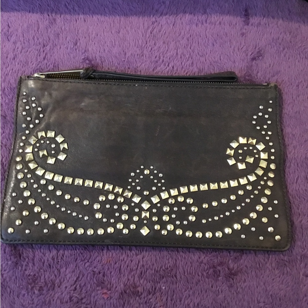 Michael Kors Gold Studded Wristlet